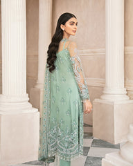 Mirabella By Gulaal Unstitched 3 Piece Eid Suit-Selene Embroidered Net 4-Piece Suit MG-02