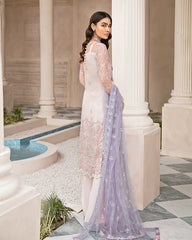 Mirabella By Gulaal Unstitched 3 Piece Eid Suit-Reyna Embroidered Net 4-Piece Suit MG-08