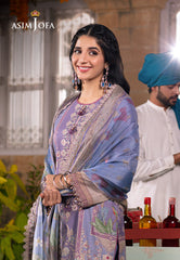 Asim Jofa Aira Summer Prints Ajar-05 Embroidered Dobby 3 Pcs