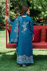 Florent Unstitched 3 Piece Emb Lawn Eid Edit Suit-FEF-2A