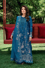 Florent Unstitched 3 Piece Emb Lawn Eid Edit Suit-FEF-2A