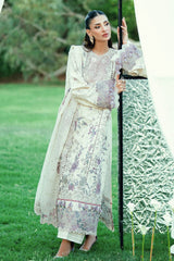Florent Unstitched 3 Piece Emb Lawn Eid Edit Suit-FEF-2B
