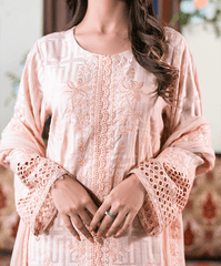 Baad-E-Naubahaar By Kaanthaa Unstitched 3 Piece Summer Suit-Gulaab Unstitched Embroidered Suit (3-Piece)