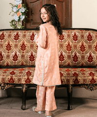 Kaanthaa Stitched 2 Piece Cotton Silk Formals Kids Suit-Kanwal Stitched (2-Piece)