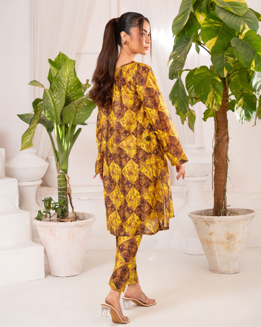 Ayla Studio Stitched PRINTED ESSENTIAL CO-ORD - Vintage Flora