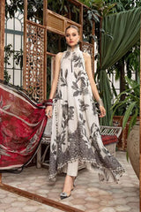 Maria B M Prints Unstitched 3 Piece Lawn Eid Suit-MPT-1803-A