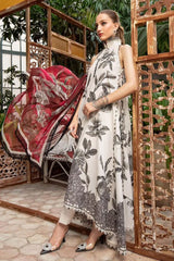 Maria B M Prints Unstitched 3 Piece Lawn Eid Suit-MPT-1803-A