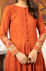 Joy Pret By Zaaviay Stitched Dahlia (Two Piece)