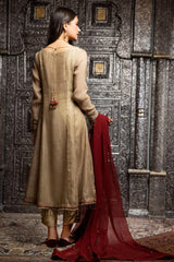 Zaaviay Stitched Eid Edit Jhoom (Three Piece)