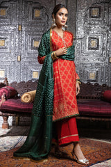 Zaaviay Stitched Eid Edit Chunariya (Three Piece)