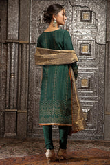 Zaaviay Stitched Eid Edit Orhni (Three Piece)