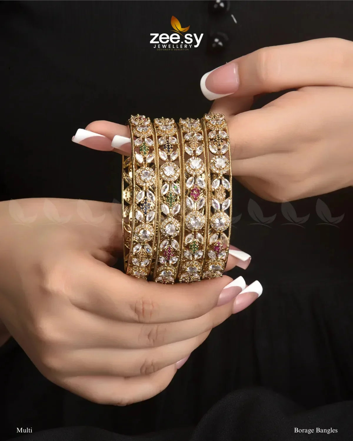 Borage Bangles - Zeesy Jewellery