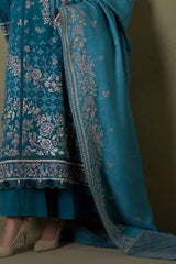 Zellbury Unstitched 3 Piece Winter Shawl Collection'2025-WUW-30242