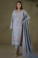 Zellbury Unstitched 3 Piece Winter Shawl Collection'2025-WUW-30245