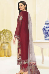 Nayab by Ramsha Unstitched 3 Piece Weightless Chiffon Vol-03 Suit-N-307