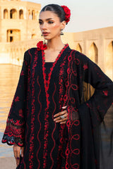 Zellbury Unstitched 3 Piece Chikankari Lawn Suit-WUS-25E-30822