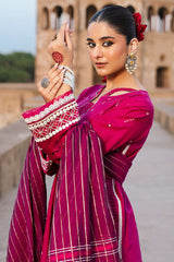 Zellbury Unstitched 3 Piece Chikankari Lawn Suit-WUS-25E-30824