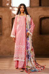 Zellbury Unstitched 3 Piece Chikankari Lawn Suit-WUS-25E-30825