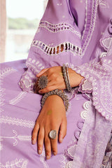 Zellbury Unstitched 3 Piece Chikankari Lawn Suit-WUS-25E-30827