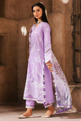Zellbury Unstitched 3 Piece Chikankari Lawn Suit-WUS-25E-30827