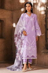 Zellbury Unstitched 3 Piece Chikankari Lawn Suit-WUS-25E-30827