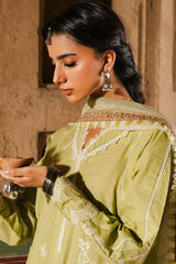 Zellbury Unstitched 3 Piece Chikankari Lawn Suit-WUS-25E-30828