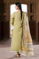 Zellbury Unstitched 3 Piece Chikankari Lawn Suit-WUS-25E-30828