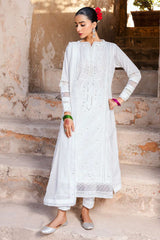 Zellbury Unstitched 3 Piece Chikankari Lawn Suit-WUS-25E-30831