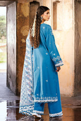 Zellbury Unstitched 3 Piece Chikankari Lawn Suit-WUS-25E-30832