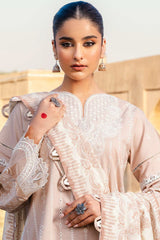 Zellbury Unstitched 3 Piece Chikankari Lawn Suit-WUS-25E-30833
