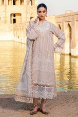 Zellbury Unstitched 3 Piece Chikankari Lawn Suit-WUS-25E-30833