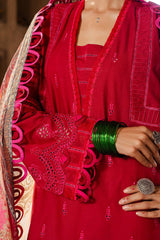 Zellbury Unstitched 3 Piece Chikankari Lawn Suit-WUS-25E-30835