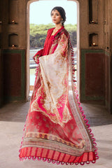 Zellbury Unstitched 3 Piece Chikankari Lawn Suit-WUS-25E-30835