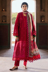 Zellbury Unstitched 3 Piece Chikankari Lawn Suit-WUS-25E-30835