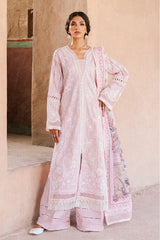 Zellbury Unstitched 3 Piece Chikankari Lawn Suit-WUS-25E-30836