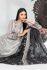 Teyana By Tawakkal Unstitched 3 Piece Emb Lawn Suit-D-3085