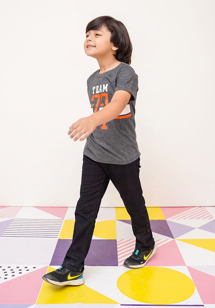 Printed T-Shirt - Wear Ochre