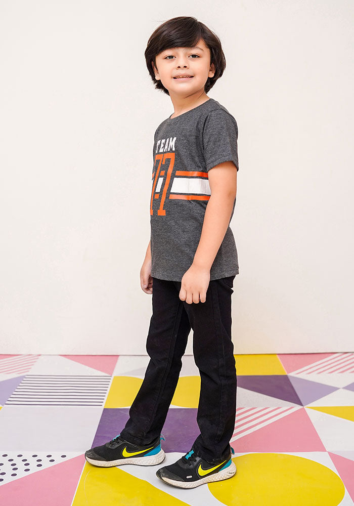 Printed T-Shirt - Wear Ochre
