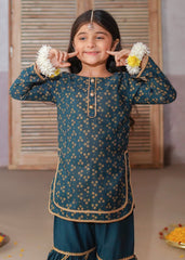 Modest Stitched 3 Piece Festive Edit Vol-02 Collection'2025-10100-Grn