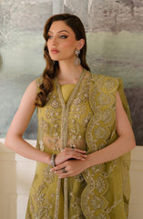 Reve Royal By Fabiha Fatima Unstitched 3 Piece Formals Collection'2025-Citrine