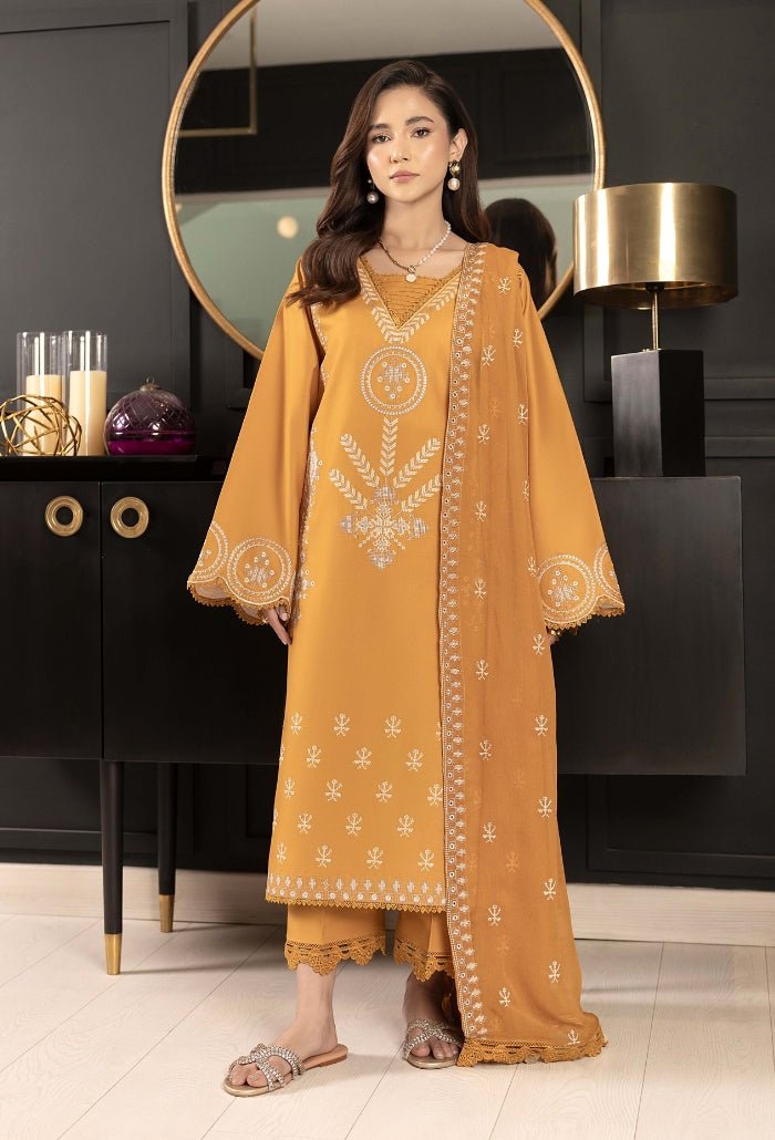 Dilkash By Humdum Unstitched 3 Piece Emb Lawn Collection-D03