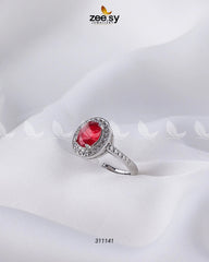 Lobelia Ring Red - Zeesy Jewellery