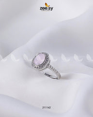 Lobelia Ring Mint pink - Zeesy Jewellery