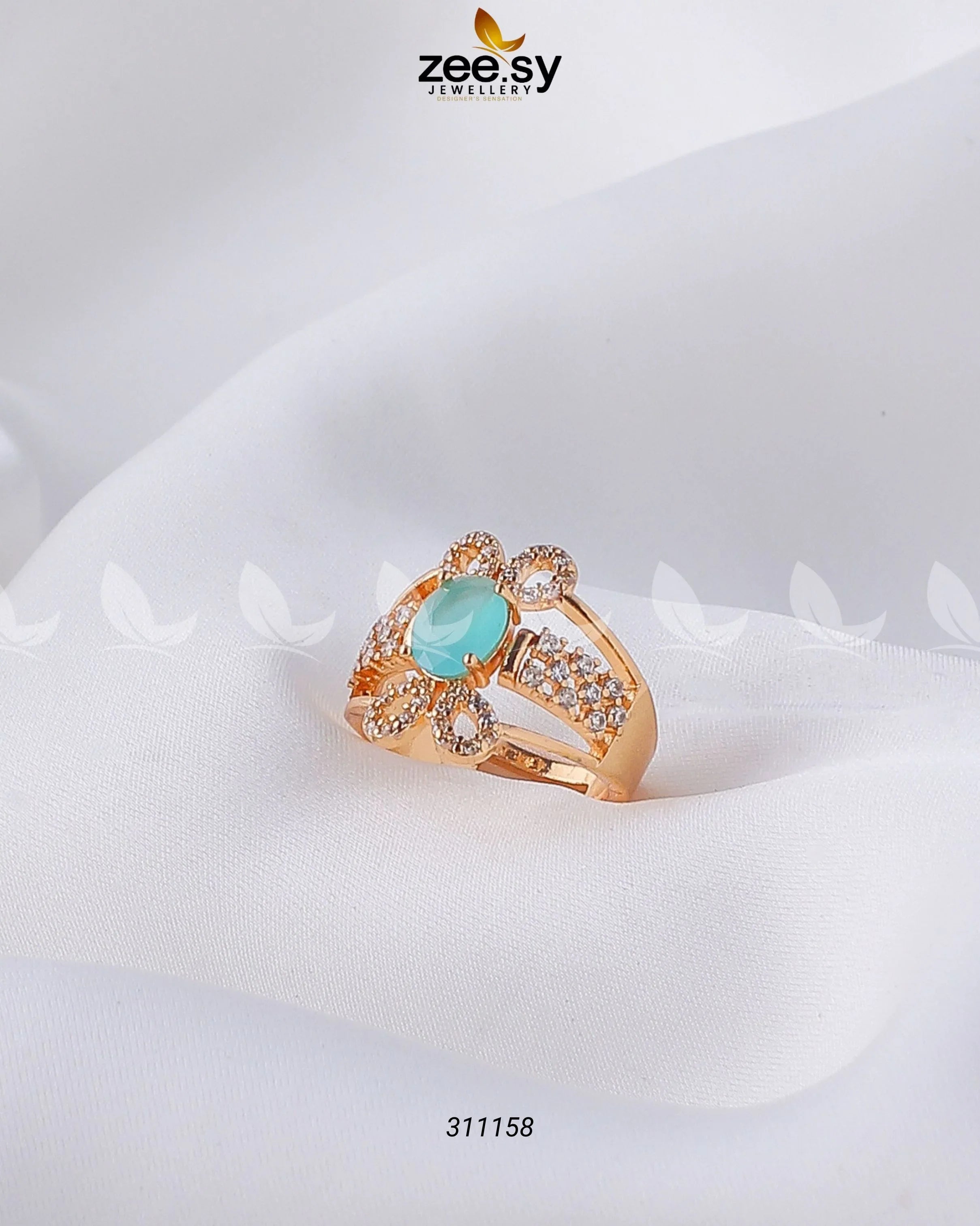 Starlit Ring turquoise - Zeesy Jewellery