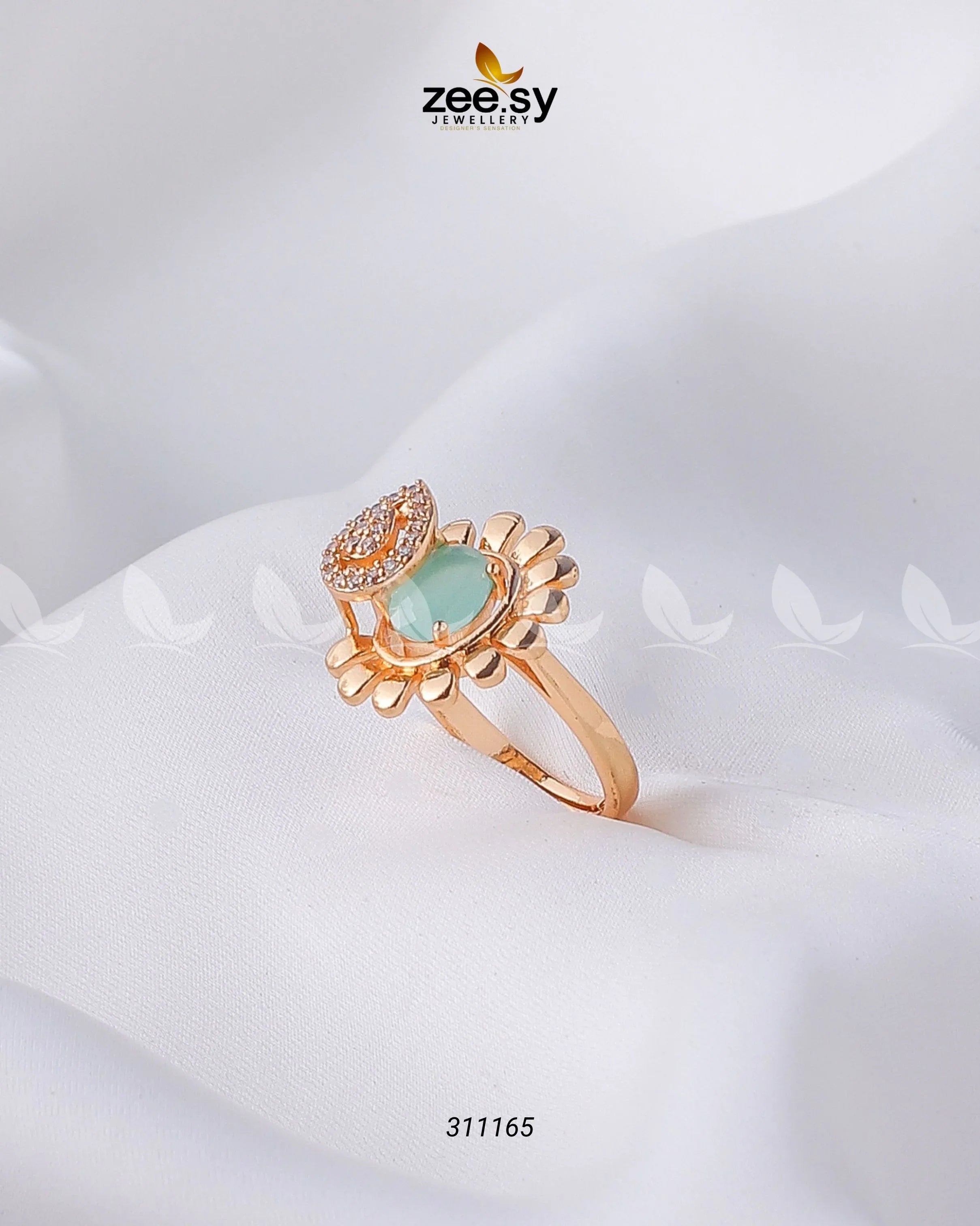 Lavender Ring turquoise - Zeesy Jewellery
