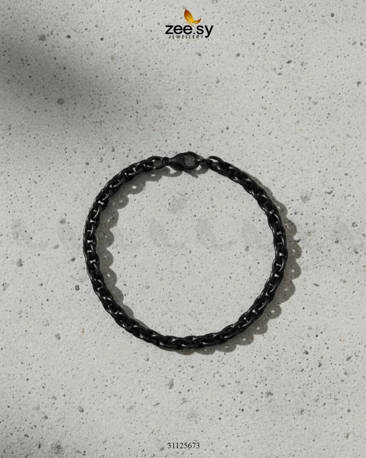 Midnight Bold Braided Bracelet for Men