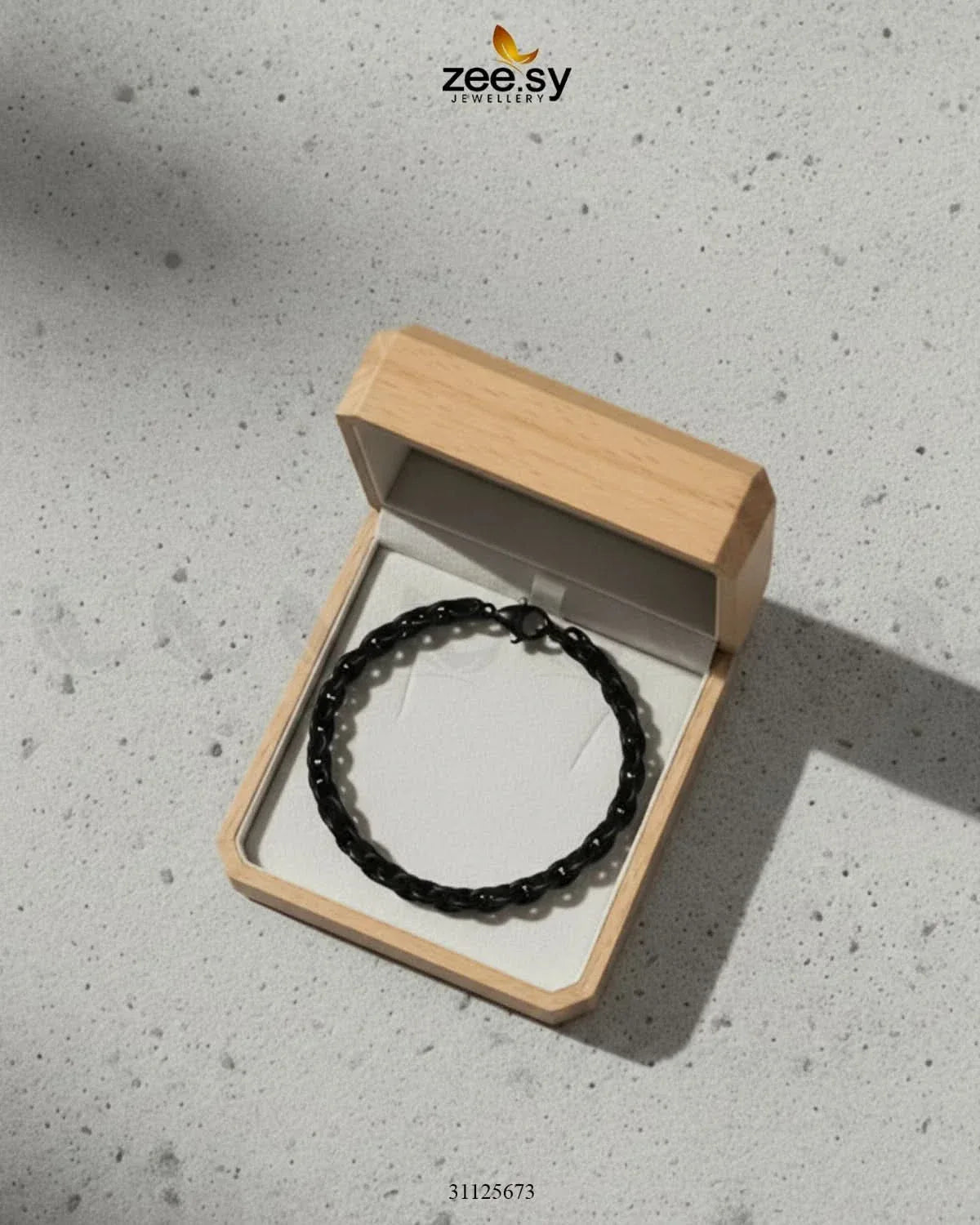 Midnight Bold Braided Bracelet for Men