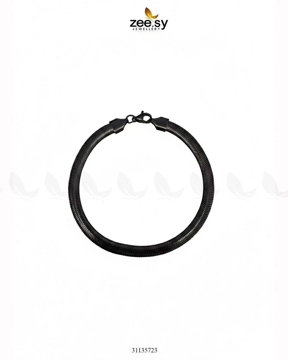 Classic Medium Herringbone Bracelet for Men