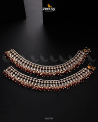 Tanzanite Anklet - Zeesy Jewellery