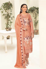 Nayab by Ramsha Unstitched 3 Piece Weightless Chiffon Vol-03 Suit-N-311